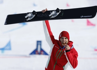 Тервел Замфиров на награждаването на зимната олимпиада 2026