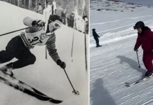 На 93 легендарна алпийка се спусна отново на пистата в Кортина д’Ампецо (видео) Якобина Якобсдотир