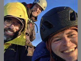 След две години работа и общо 70 нощи на стената: нова линия в сърцето на Патагония Американските алпинисти Майлс Мозър, Хари Кинард и Тревър Антес