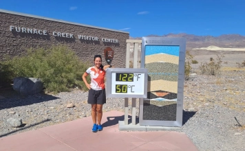 Михаела Енгларо стана първата българка, завършила Badwater Михаела Енгларо стана първата българка, завършила Badwater
