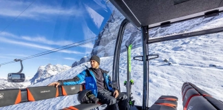 Кабинковият лифт Eiger Express