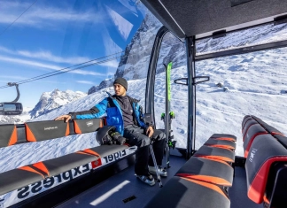 Кабинковият лифт Eiger Express