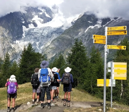 Ограничения за Tour du Mont Blanc заради натиска на масовия туризъм Туристическата обиколка на Монблан