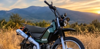BALKAN 125 – малък мотоциклет за големи и малки приключения BALKAN 125